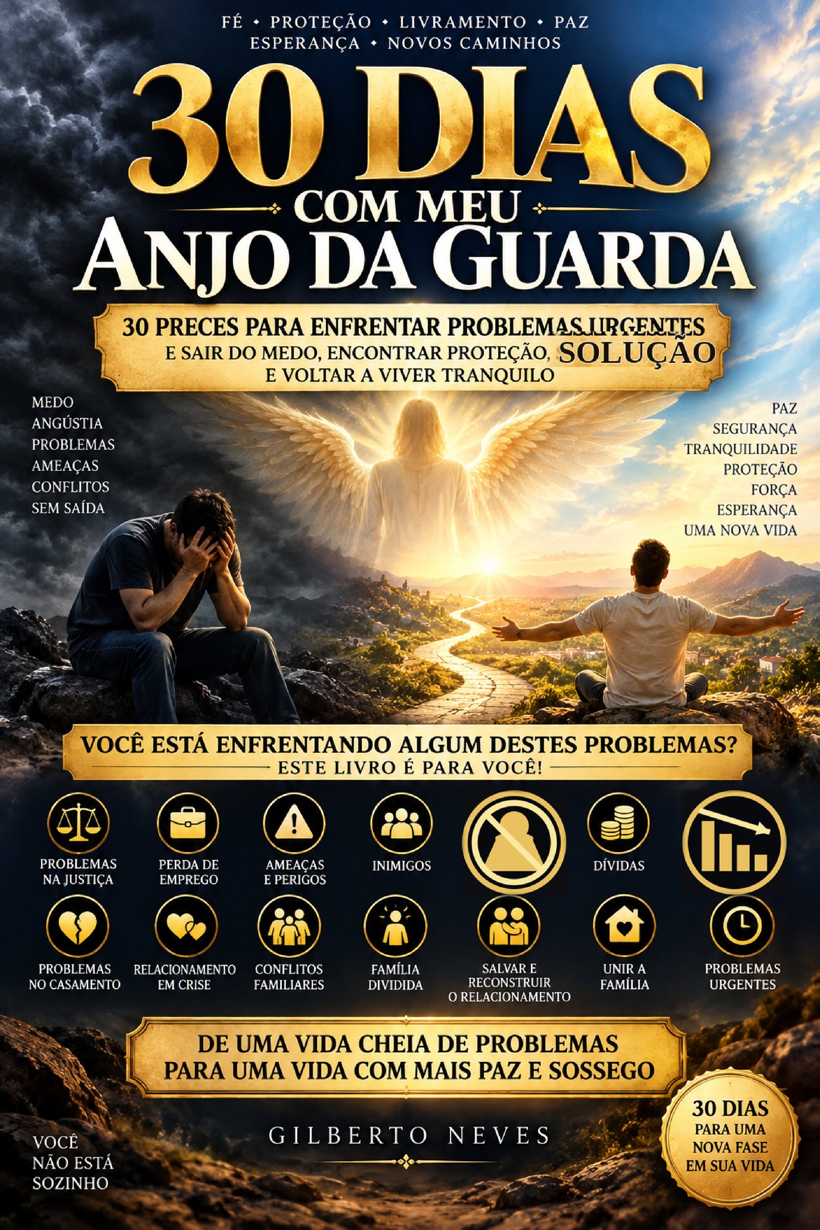 Capa do material 30 Dias com Meu Anjo da Guarda